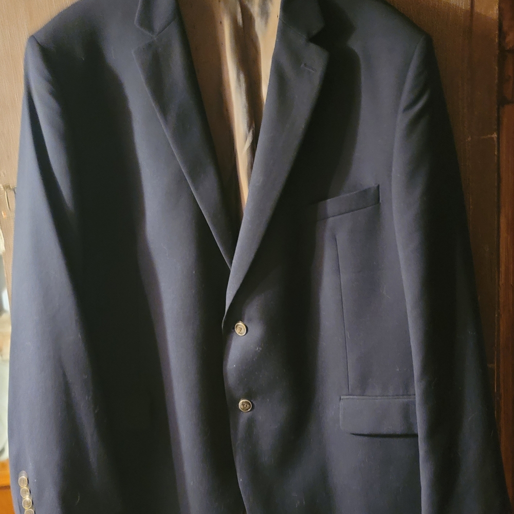 Joseph & Feiss Gold 54 Long 100% Wool (READ DISCRIPTION)